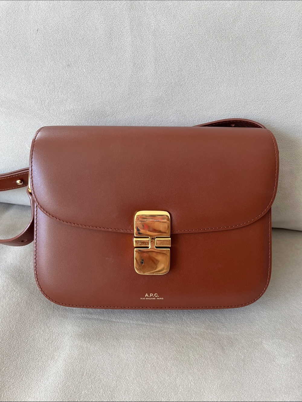 A.P.C. Grace Small Bag Brown